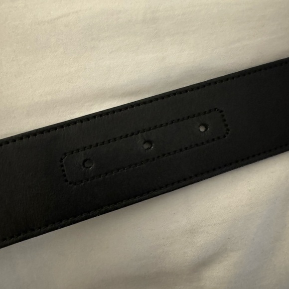 GUCCI Black Leather Belt - Picture 9 of 9